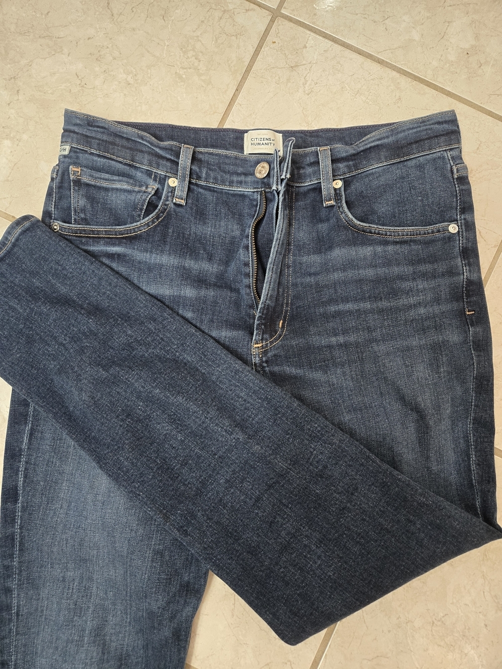 Citizens Of Humanity Women's Indigo Skinny Jeans Size 30